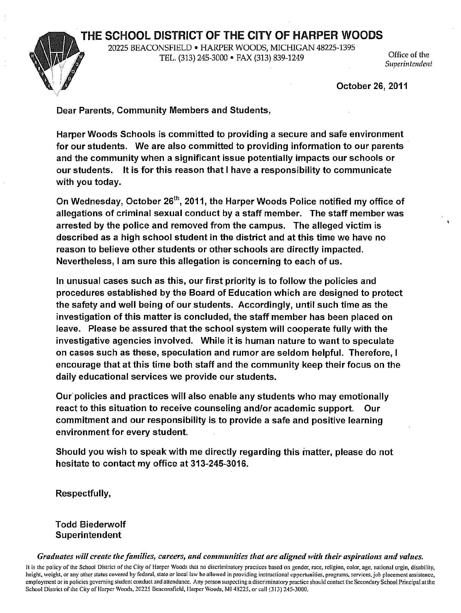 Harper Woods HS letter.png